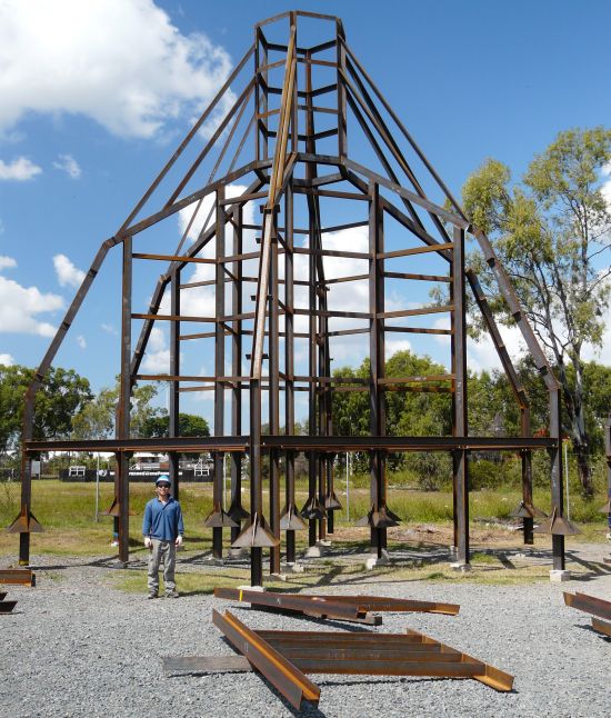Troy Jansen and Dan Kent, who along with skipper Dean Candy took turns on 24kg stand-up gear to land this 153.5kg SBT over the 4.5 hour fight.